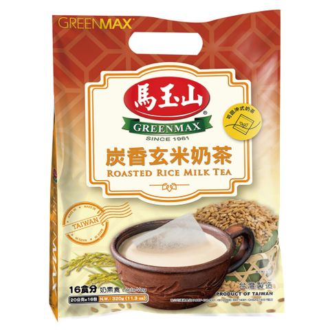 馬玉山 炭香玄米奶茶(16入)