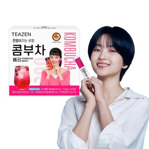 TEAZEN 莓果口味康普茶 5g*30包