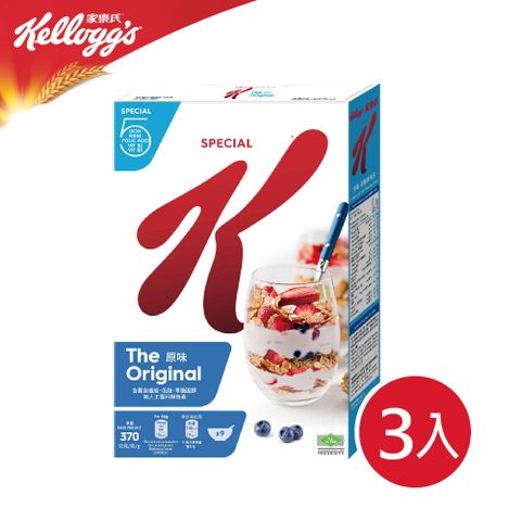 家樂氏 SPECIAL K香脆麥米片 370g*3入組