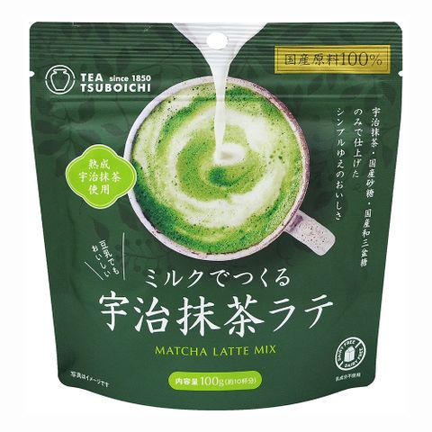 Tsuboichi製茶本舖 宇治抹茶拿鐵沖泡粉(100g)