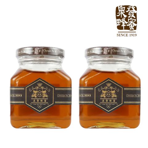 CHYUANFA 泉發蜂蜜 百年老店 認證蜜龍眼花蜜250g(2入)