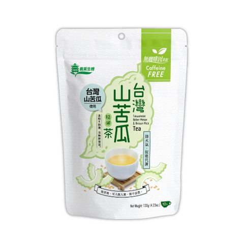 【義美生機】台灣山苦瓜糙米茶 120g