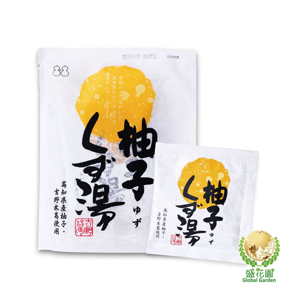 盛花園 日本不二食品-柚子葛粉(4袋/組)