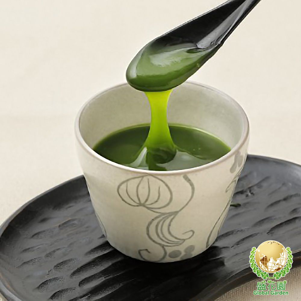 盛花園 日本原裝羽衣甘藍菜青汁44入+抹茶葛粉 4入養生組(羽衣甘藍菜青汁3g/入、抹茶葛粉23g/包)