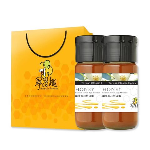 HONEY IN FORMOSA 尋蜜趣 南部經典蜂蜜-高山野淬蜜龍眼花蜜(700gx2入禮盒組)