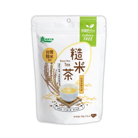 【義美生機】糙米茶200g(10小包/盒)