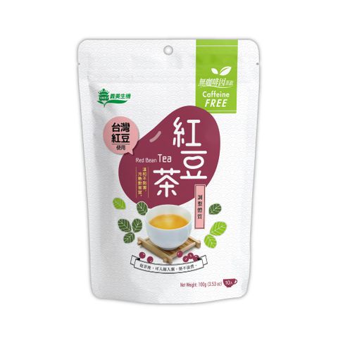 【義美生機】台灣紅豆茶100g(10g*10小包/袋)