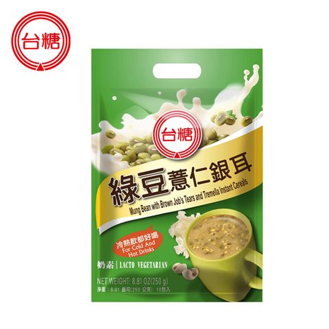 台糖 綠豆薏仁銀耳(25g*10包/袋)