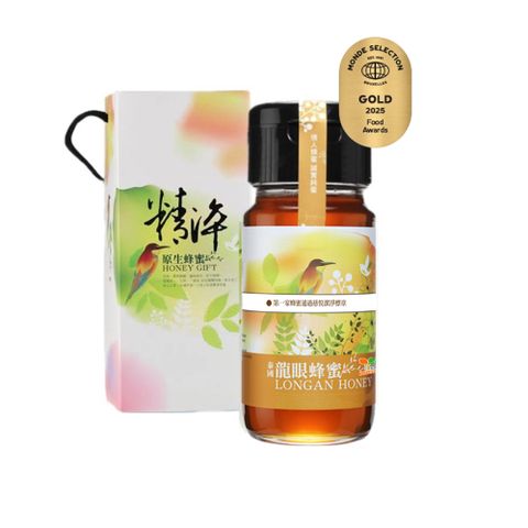 【情人蜂蜜】有機店-雙標章龍眼蜂蜜700g(附手提禮盒)