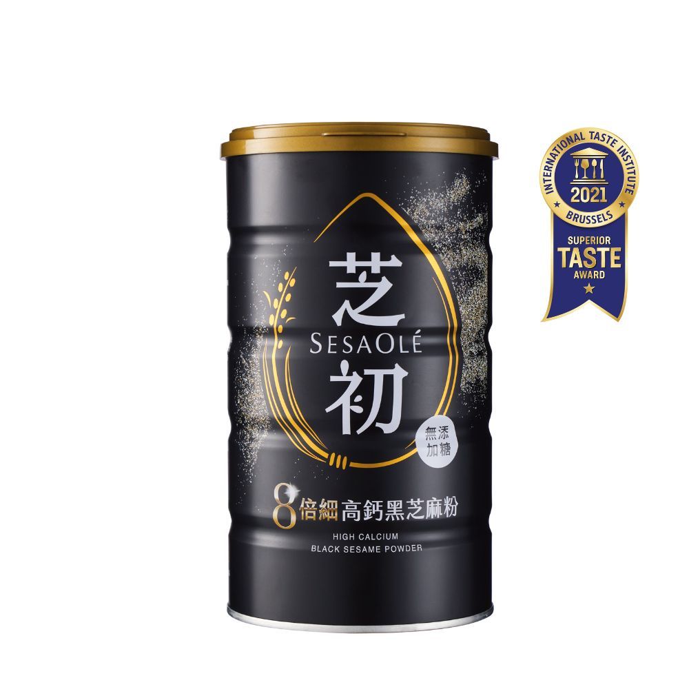 芝初 高鈣黑芝麻粉罐裝380gx3罐+200gx2袋