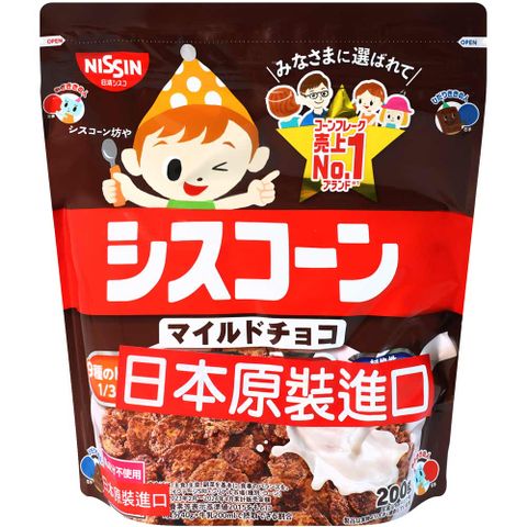 NISSIN BIG濃醇朱古力早餐玉米片 (200g)