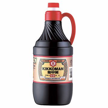 統一  龜甲萬純釀造甘醇醬油 1.6L/瓶