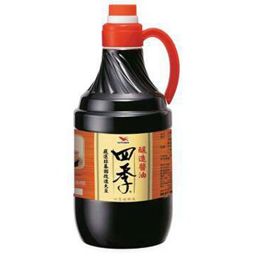 統一 四季醬油(非基因改造) 1.6L/瓶