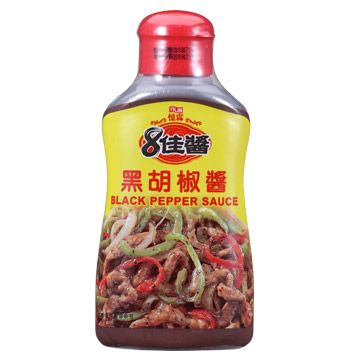 憶霖 8佳醬-黑胡椒醬(400g)*2入組