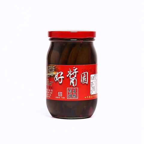 台灣好醬園蔭油剝皮辣椒 450g