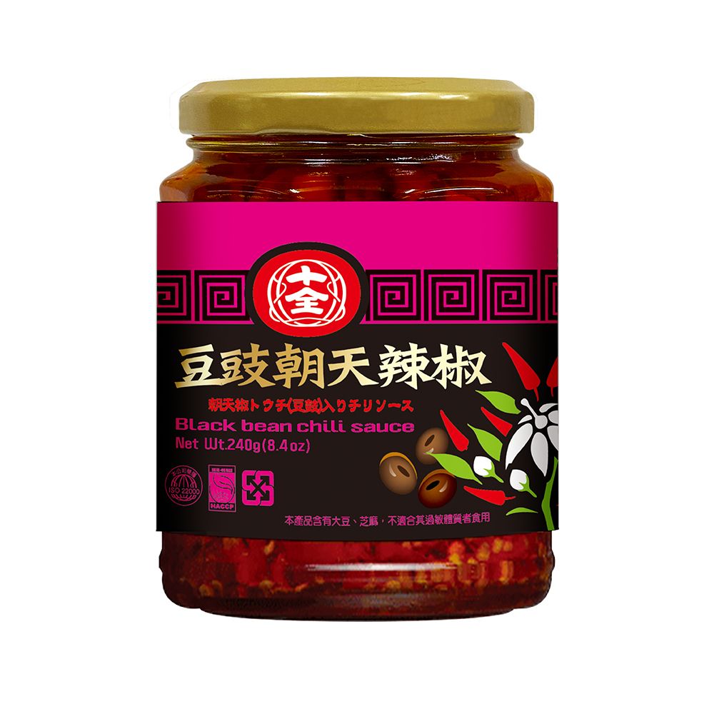 IOIO 十全 豆豉朝天辣椒240g