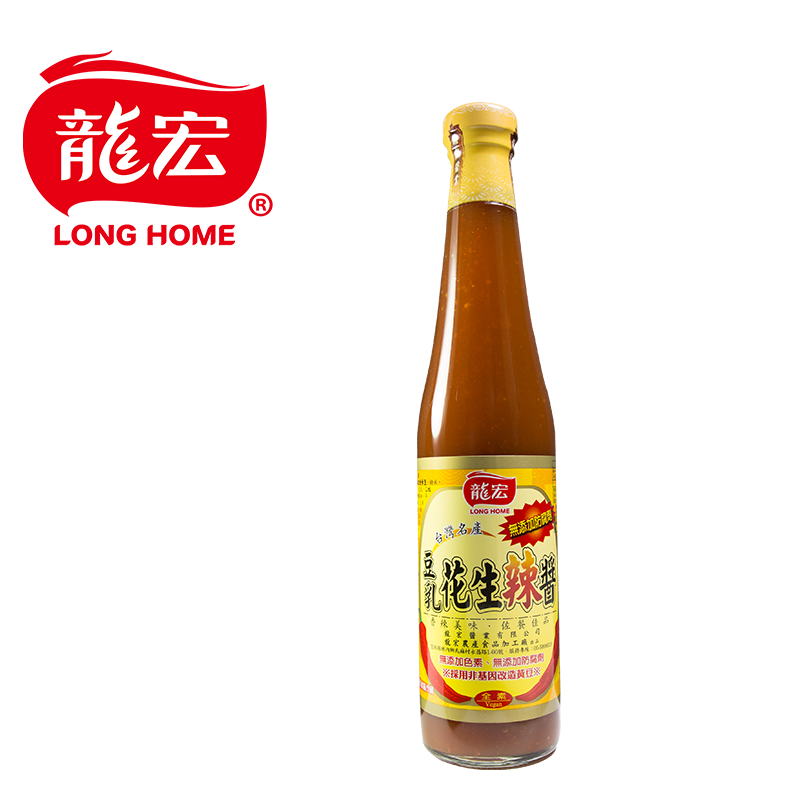 龍宏 豆乳花生辣醬410ml