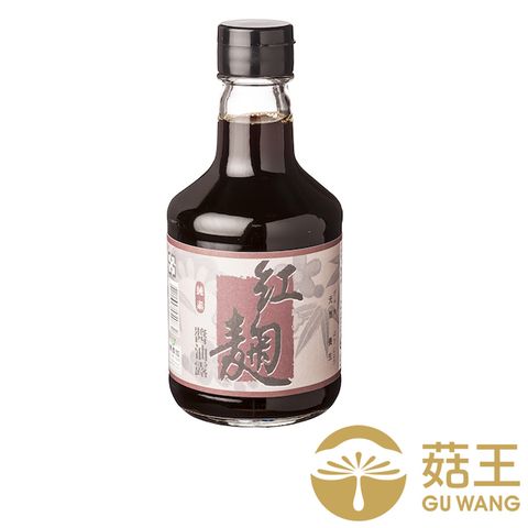 菇王 【食品】紅麴醬油露300ml