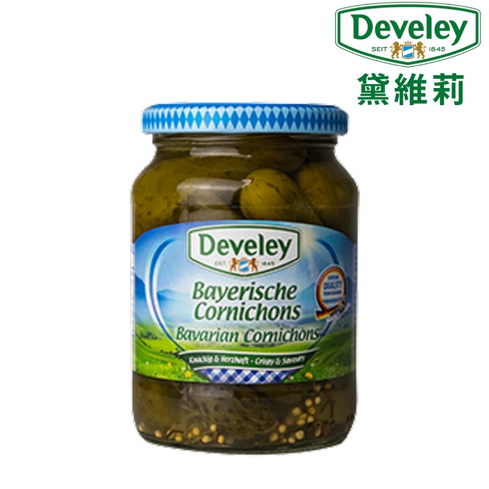 Develey 黛維莉 德國幼條瓜 370ml 效期8月29日2026年到期