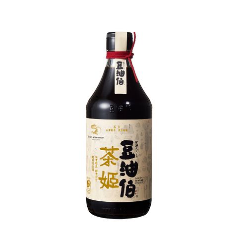 豆油伯 茶姬釀造醬油500ml 新品上市