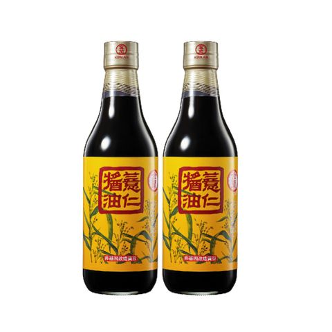 《金蘭》薏仁醬油590ml 非基改 x2入組