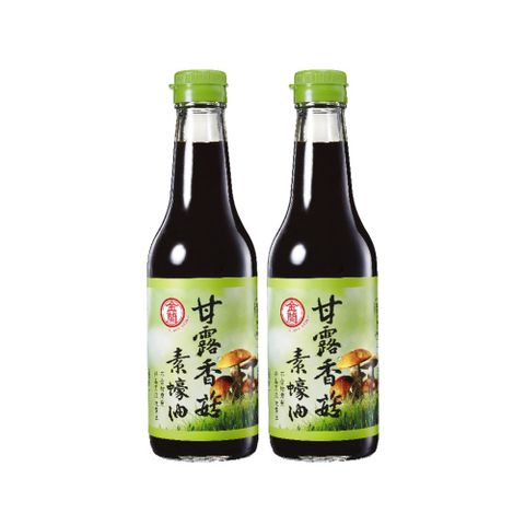 金蘭 甘露香菇素蠔油500ml x2入組