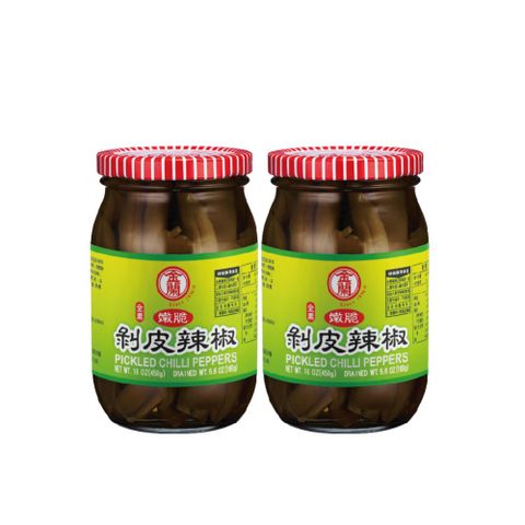 【金蘭】剝皮辣椒450g*2入組