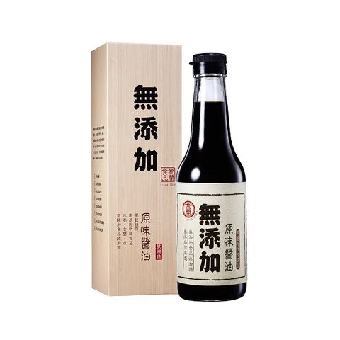 金蘭 無添加原味醬油  500ml