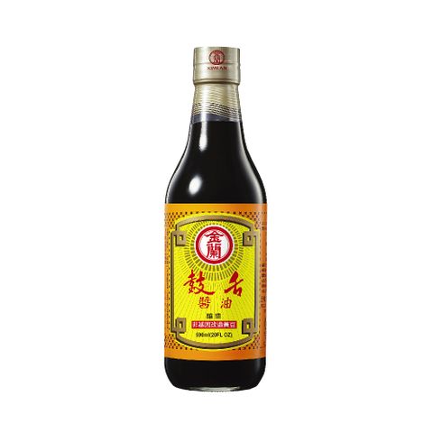 金蘭 鼓舌醬油590ml