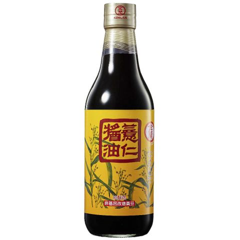 百貨超市才買得到的頂級醬油【金蘭】薏仁醬油590ml