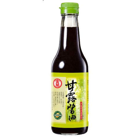 金蘭 甘露醬油500ml