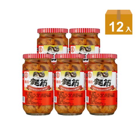 【金蘭】香菇麵筋396g*12入/箱