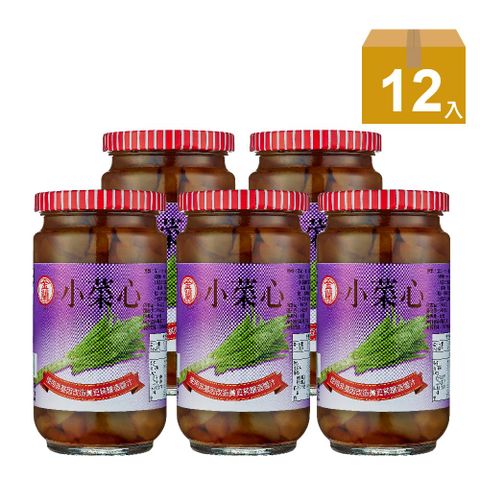【金蘭】小菜心396g*12入/箱