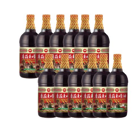 萬家香 香菇素蠔油1200g*12瓶