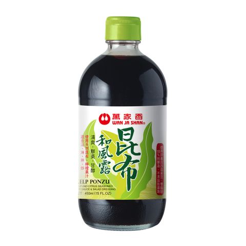萬家香昆布和風露450ml