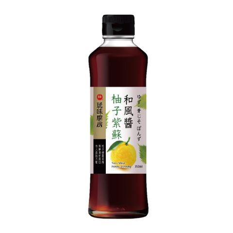 萬家香柚子紫蘇和風醬350ml