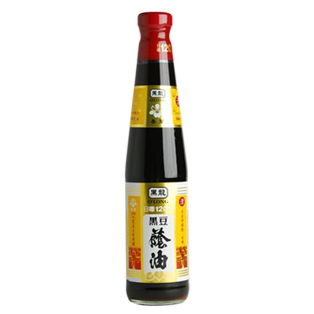 黑龍  春蘭級黑豆蔭油 400ML