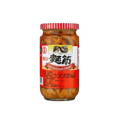 金蘭香菇麵筋396g