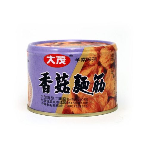 大茂 香菇麵筋-鐵罐(170gx3入)