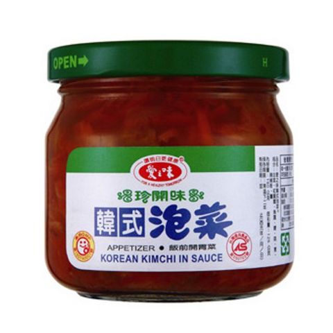 愛之味韓式泡菜190g x３瓶
