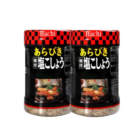Hachi 哈奇味付黑胡椒鹽 (200g)X2組