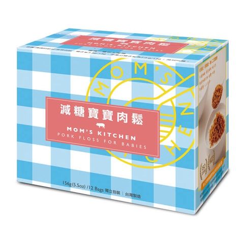 momkitchen 媽媽的廚房 [Moms Kitchen] 寶寶肉鬆156g (減糖口味)