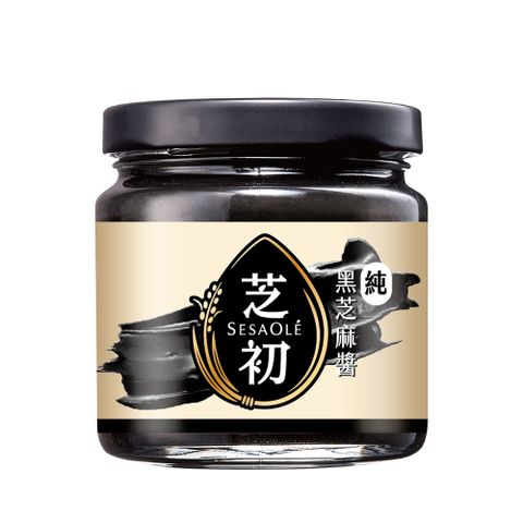 【芝初】無糖純黑芝麻醬170g 20入組 