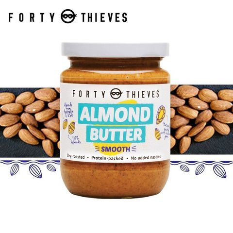 【壽滿趣】紐西蘭Forty Thieves頂級絲滑杏仁醬-235g
