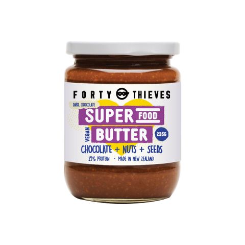 【壽滿趣】紐西蘭Forty Thieves頂級巧克力堅果抹醬-235g