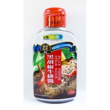 《品高》黑胡椒牛排醬 (300g)*2入組