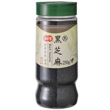 真好家 熟黑芝麻-恰恰罐 (250g)