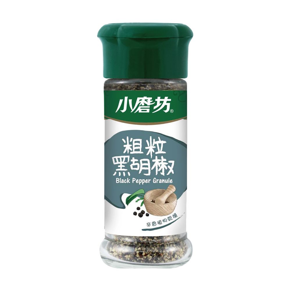 小磨坊 粗粒黑胡椒 25g