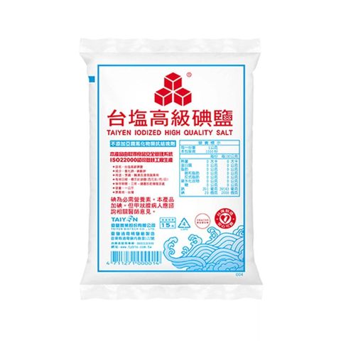 TAIYEN 台鹽 台鹽高級碘鹽 1kg