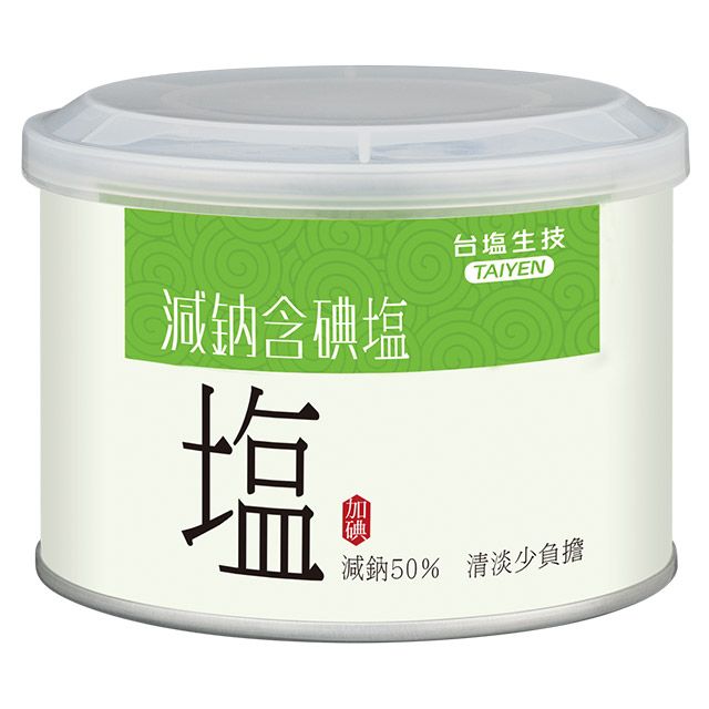 TAIYEN 台鹽 減鈉含碘鹽300g/罐